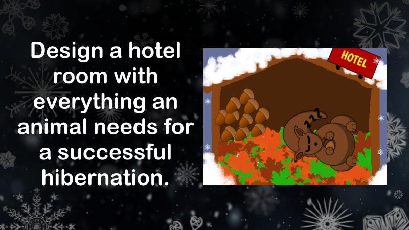 Hibernation Hotel lesson plan