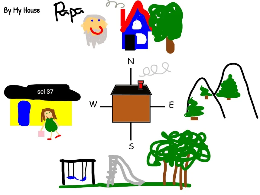 sample student by my house map