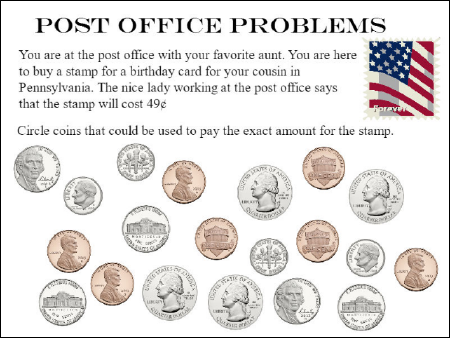 page from Wixie template